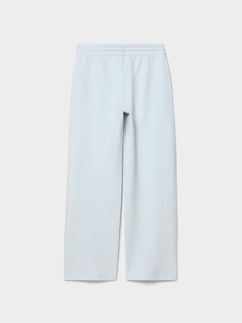 Aritzia Cozy Sweatfleece Light Blue wide leg sweatpants NWOT - Picture 7 of 9